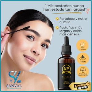 Serum UP para pestañas y cejas largas