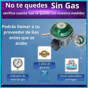 REGULADOR DE GAS PREMIUM