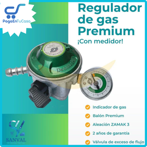 REGULADOR DE GAS PREMIUM